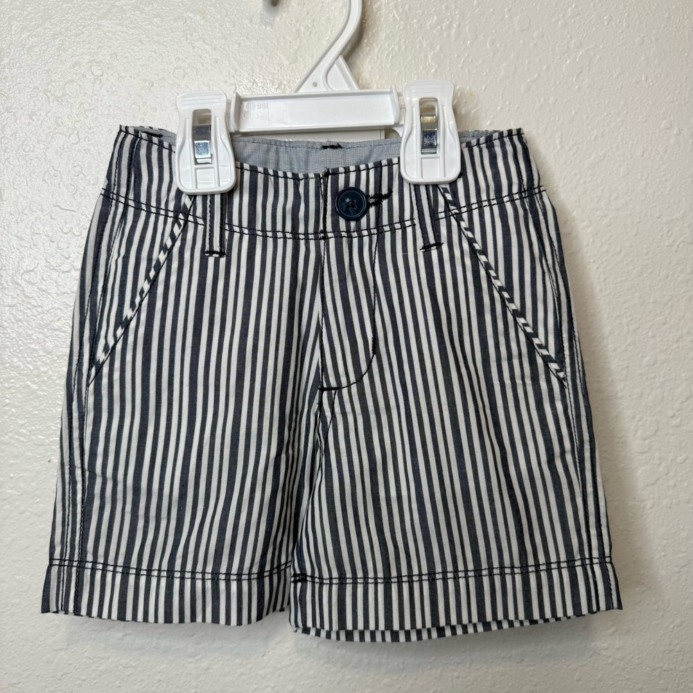 Rugged Butts Casual Boys Striped Shorts Size 6-12 Months
